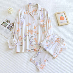 floral printed cotton pajama