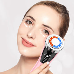 Warm Skin Rejuvenation Facial Vibration Massager