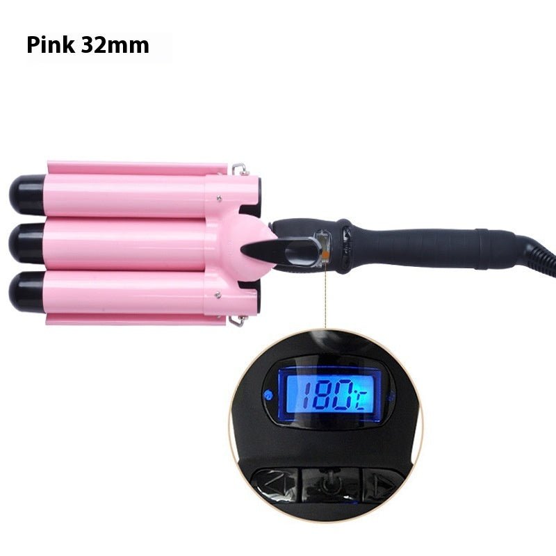 LCD Temperature Control Hair Curler - Egga Concept